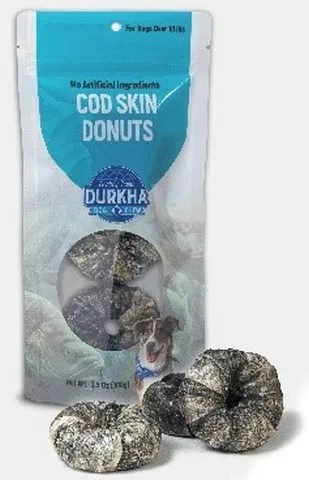 1ea 3.5oz Durkha Small Cod Skin Donuts - Items on Sales Now